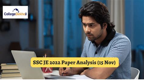 SSC JE 2022 Paper Analysis (15 Nov) for Both Shifts: Difficulty Level ...