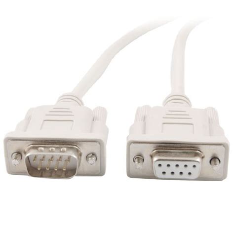 3NH® RS232 DB9 Female to Male PLC Programming Cable 8 Ft 2. 5M for ...