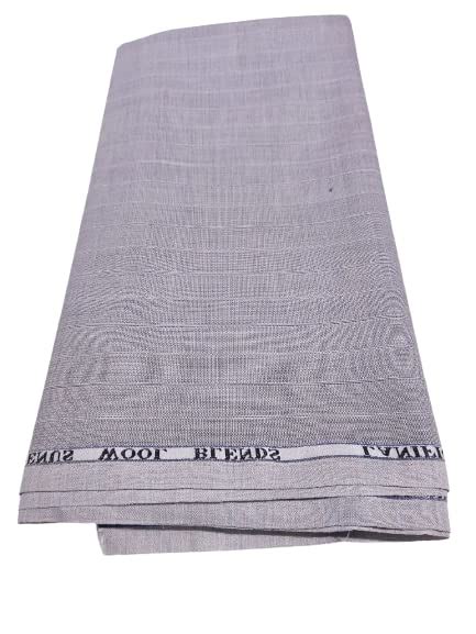 Buy AWA Men's 2 Piece Suit Unstitiched Selvice Suit Fabric For Pant Or ...