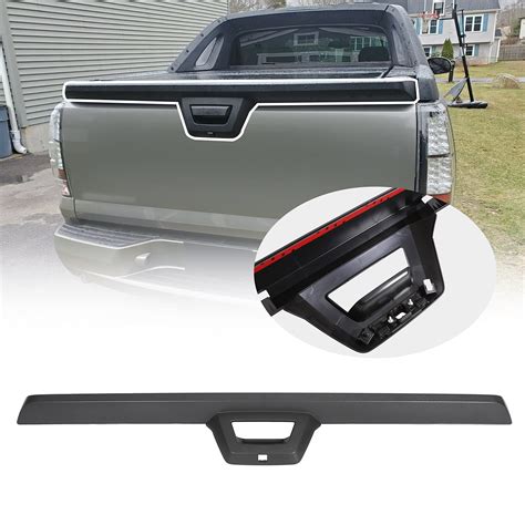 Buy ECOTRIC Tailgate Cap Cover Top Molding Trim Spoiler Compatible with ...