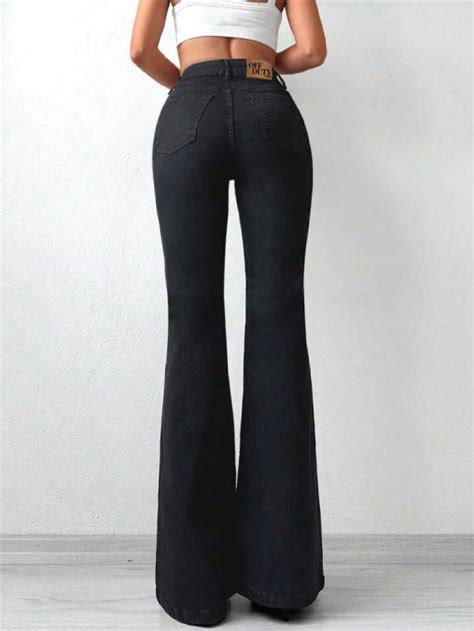 Black Bootcut Flare Jeans | Bootcut Jeans | OFFDUTY INDIA – Offduty India