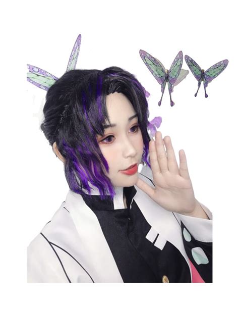 Buy Anime Kochou Shinobu Cosplay Kanae Tsuyuri Kanawo Butterfly Props ...
