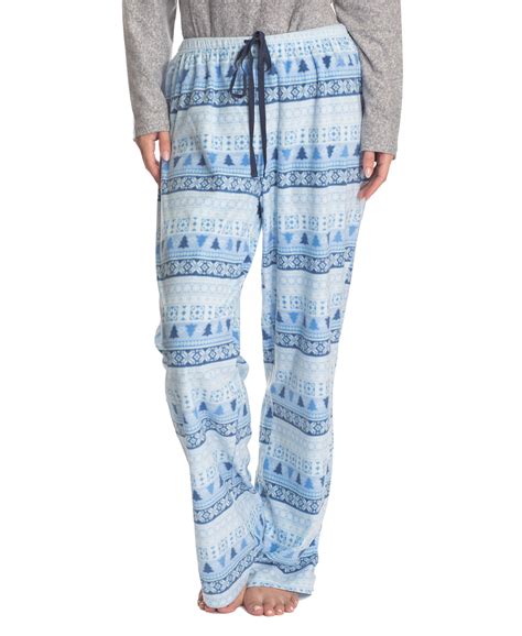Hanes Women's Sleep Fleece Pant, BluFairisle, Large - Walmart.com