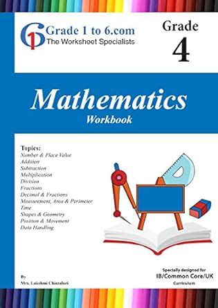 Grade 4 IB/K6/KS-2: Maths Workbook (www.Grade1to6.com Books) eBook ...