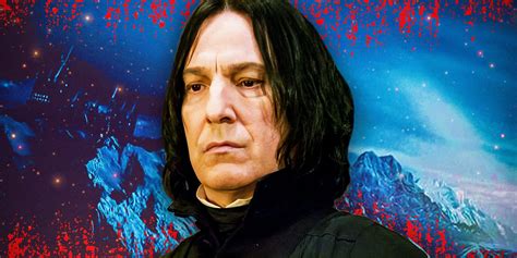One Detail Of The Harry Potter Remake's Snape Casting Will Make His ...