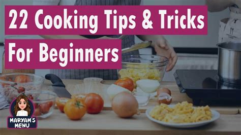 Cooking Tips For Beginners - Lakhiru.com