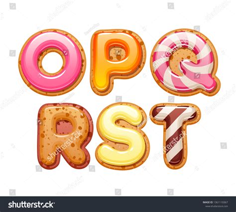 Best 45+ Free Cute Cookies With Letters Vector Set - Great Research