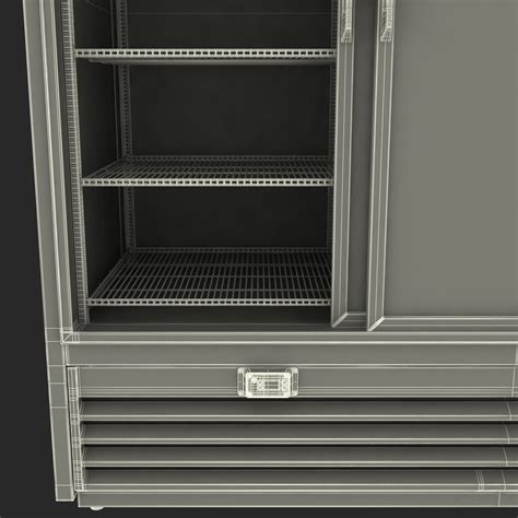 3D Sprite Three Door Display Refrigerator model | 3D Molier International