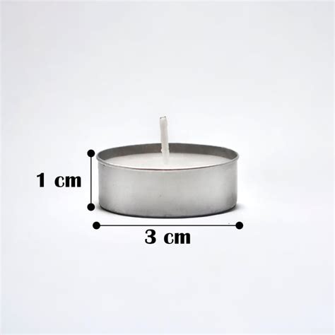 Buy HOSLEY Set of 50 T-Light Candles from Hosley at just INR 700.0