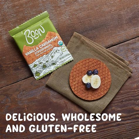 Buy Boon Stroopwafels by GU Energy, Organic & Gluten Free Healthy ...