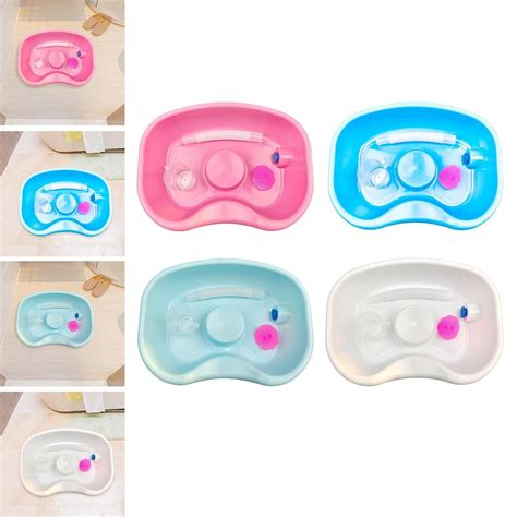 BNF Shampoo Bowl with Shampoo Brush Bedside Shampoo Basin for Salon Men ...