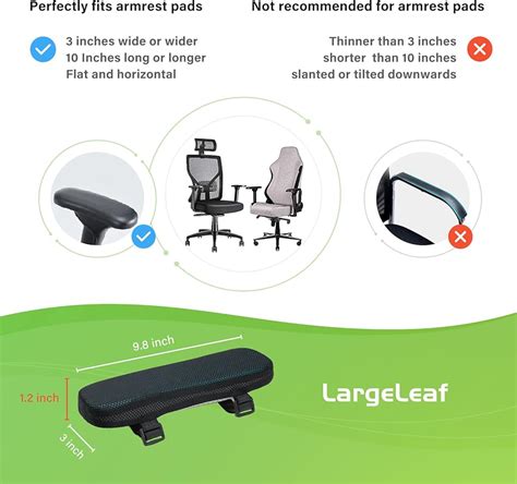 LargeLeaf Chair Armrest Cooling Gel Cushions Elbow Pillow India | Ubuy