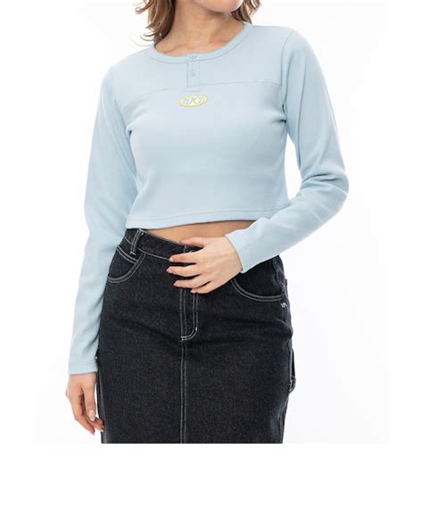 【RVCA ルーカ公式通販】ルーカ （RVCA）【OUTLET】RVCA レディース DISTORT RIB LS ロンT BES0 ...