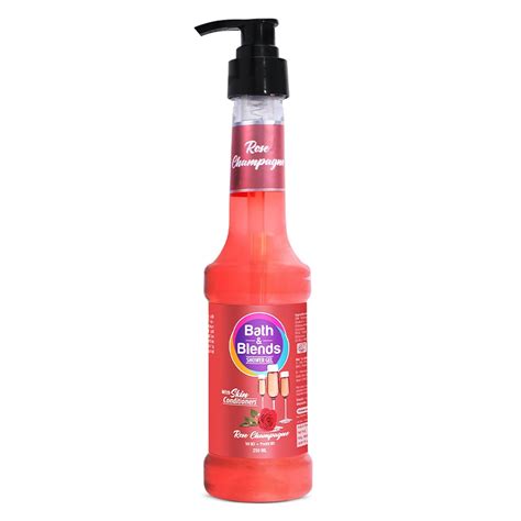 Bath & Blends Rose Champagne Shower Gel | Hydrate & Moisturize Skin ...
