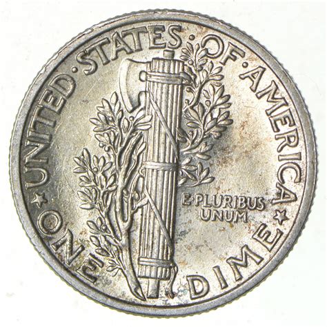 BU 1942 Mercury Liberty Dime - 90% Silver - High Grade | Property Room