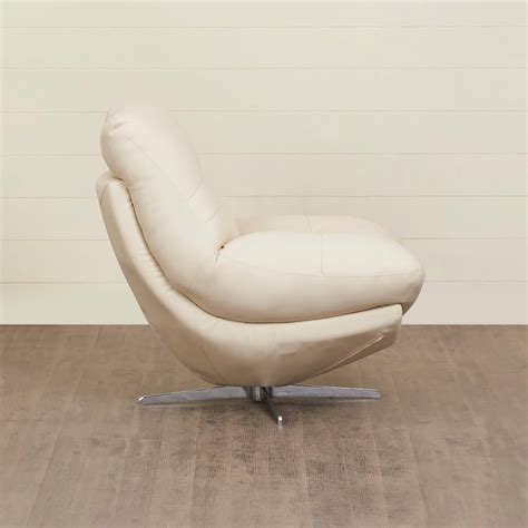 Buy Residence Next Half Leather 1-Seater Armless Sofa - Beige from Home ...