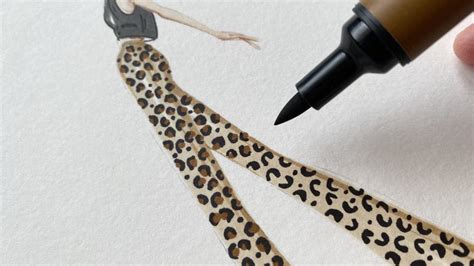 Image result for How to Draw Leopard Print