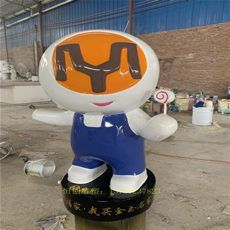 广州大埔围村玻璃钢卡通人物雕塑由方圳打造-方圳雕塑厂