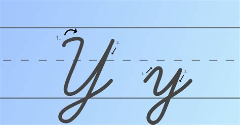 Image result for Script Letter Y Cursive