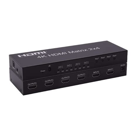 Buy Rec Trade HDMI Switch/Splitter 2x4, HDMI Switcher 2 in 4 Out, HDMI ...
