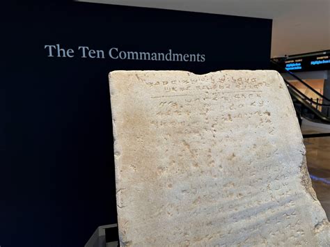Ten Commandments tablet, attributed to ancient Samaritans, goes up for auction - OSV News