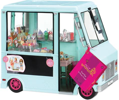 Our Generation BD37252 Sweet Stop Ice Cream Truck Doll Accessories ...