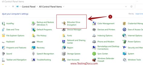 Image result for BitLocker Drive Encryption Windows 1.0