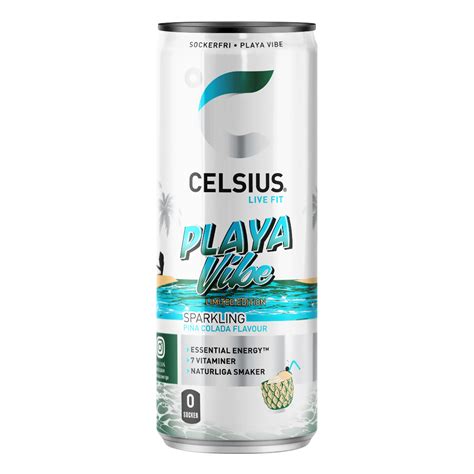 Celsius Playa Vibe 355ml - Varsego