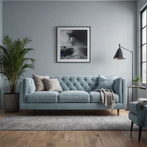 The Light Blue Gray Sofa: A Stylish Design Essential