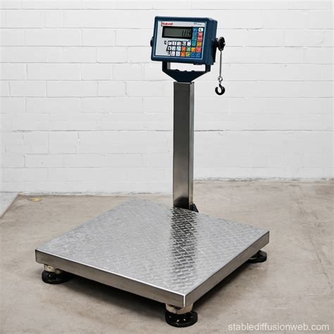 Industrial Floor Scale Without Background | Stable Diffusion Online