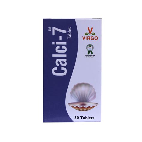 CALCI-7 TABLET VIRGO 30 TAB – Riddhish Herbals
