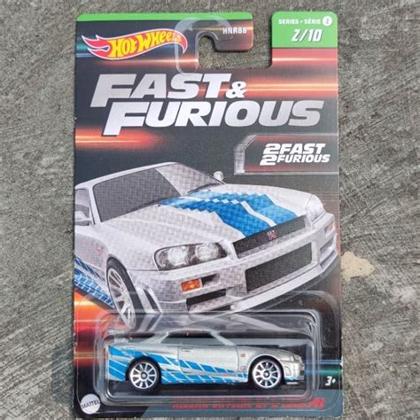 Jual Hot Wheels Loose Mulus - Nissan Skyline R34 Fast and Furious FnF ...