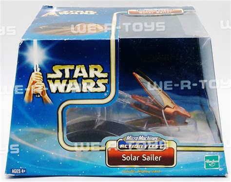Star Wars Micro Machines Action Fleet Solar Sailer Vehicle Hasbro 2002 ...