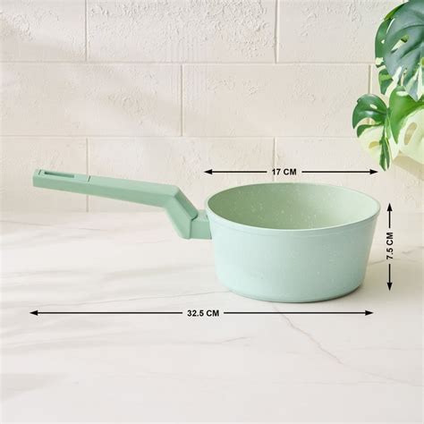 Buy Colour Refresh Aluminium Non-Stick Milk Pan - 33cm from Home Centre ...