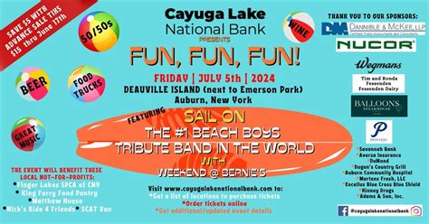 FUN, FUN, FUN - Cayuga Lake National Banks 160th Celebration , Emerson ...