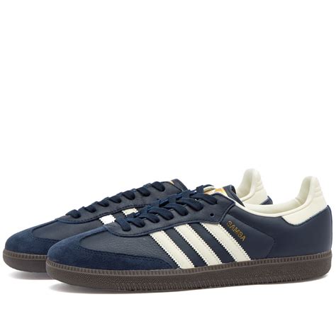 Adidas Samba Og Night Navy & Cream White | END.