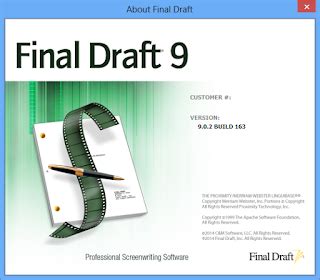 Final Draft Tutorials 的图像结果