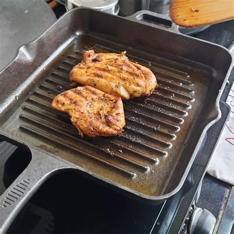 Cast Iron Square Grill Pan - Feroall Cookware