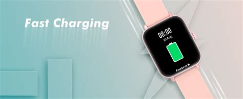 Fastrack Reflex Vox 2 Smart Watch with BT Calling Large 1.8 Bright HD ...