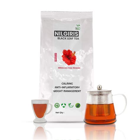 Two Leaf One Bud Nilgris Black Leaf Tea | Hibiscus Flavour| Naturally ...