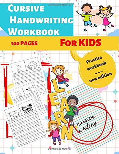 Buy Cursive handwriting workbook for kids: cursive writing books for ...