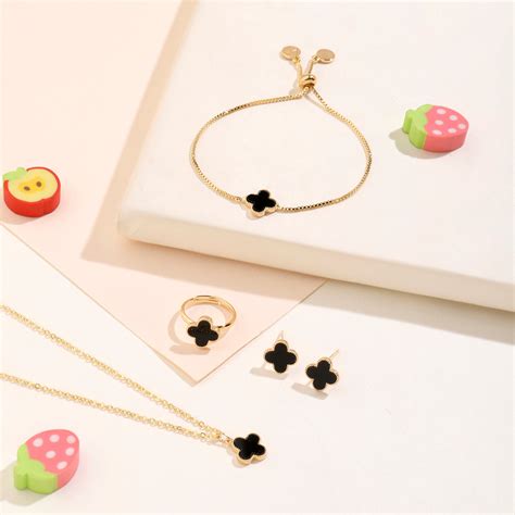 Midnight Clover jewellery Set for Kids | Salty – Salty Accessories