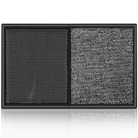 LOSTRONAUT 2-in-1 Wet Dry Mat 25''x16'' - Shoe Cleaning Floor, Non Slip ...