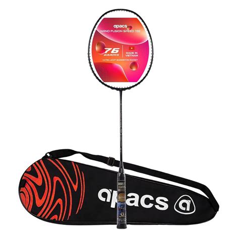 Apacs Nano Fusion Speed 722 Badminton Racquet (Black) – Sportswing.in