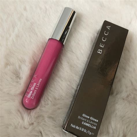 Becca glow gloss camelia Beautiful pink gloss,... - Depop