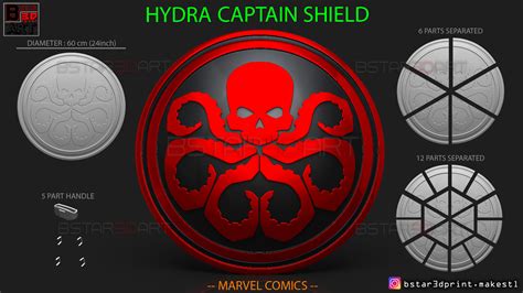 The Shield Hydra captain America – Hail Hydra – Marvel comics – EDream ...