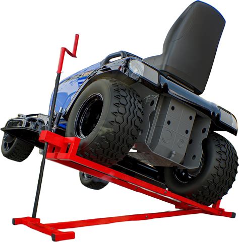 Amazon.com : Riding Mower Jack Lawn Tractor Lift 882LBS Capacity Zero ...
