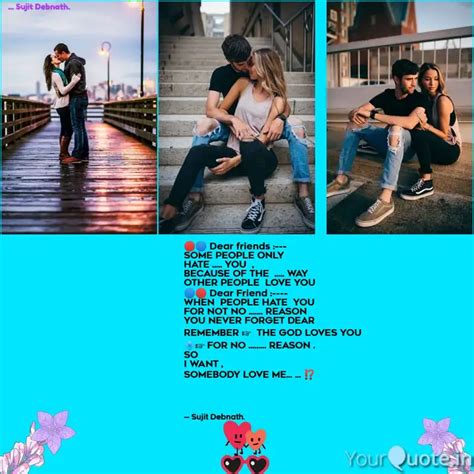 🔴🔵 Dear friends :--- SO... | Quotes & Writings by Sujit Debnath | YourQuote