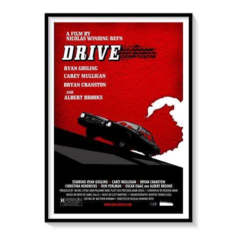 Drive Movie Poster: Buy Hollywood & Famous Movie Posters – Dessine Art
