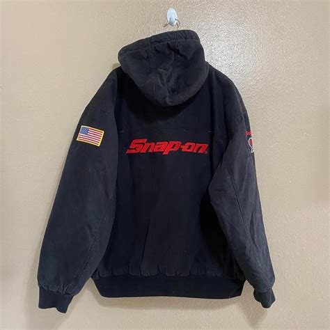 Snap On Tools 95th Anniversary Jacket Hoodie Men... - Depop